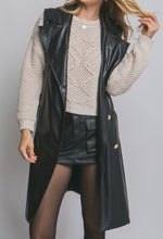 Load image into Gallery viewer, Lexi Faux Leather Coat