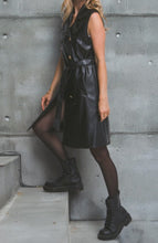 Load image into Gallery viewer, Lexi Faux Leather Coat