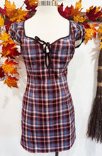 Load image into Gallery viewer, Pumpkin Butter Plaid Dress