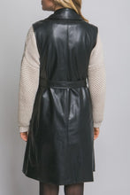 Load image into Gallery viewer, Lexi Faux Leather Coat