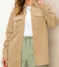 Load image into Gallery viewer, Flap Pocket Shacket