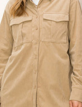 Load image into Gallery viewer, Flap Pocket Shacket