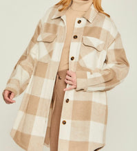 Load image into Gallery viewer, Oversized Plaid Shacket