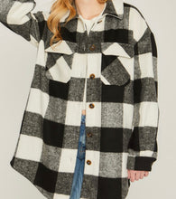 Load image into Gallery viewer, Oversized Plaid Shacket