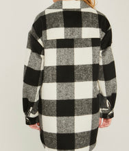 Load image into Gallery viewer, Oversized Plaid Shacket