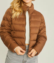 Load image into Gallery viewer, Cocoa Puffy Jacket