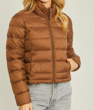 Load image into Gallery viewer, Cocoa Puffy Jacket