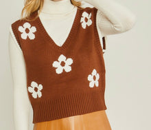 Load image into Gallery viewer, Flower Sweater Vest