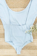 Load image into Gallery viewer, Mint blue Bodysuit
