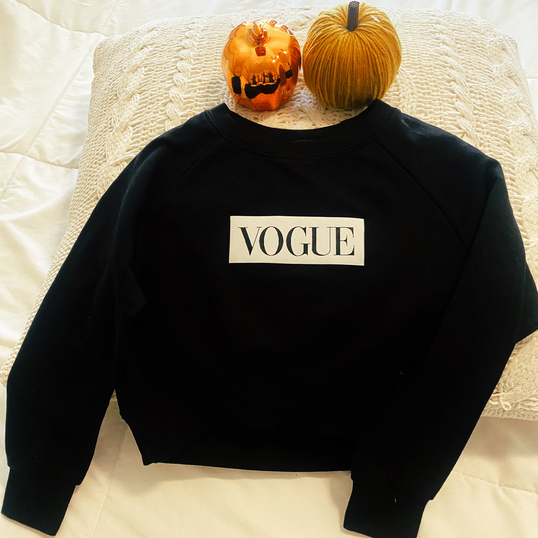 Vogue Crewneck Sweater