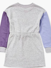 Load image into Gallery viewer, Colorblock Sweatshirt Dress
