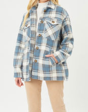 Load image into Gallery viewer, Blue Plaid Flannel
